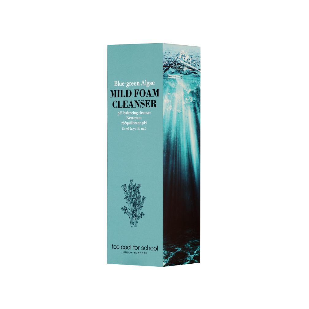 TCFS Blue-Green Algae Mild Foam Cleanser 1