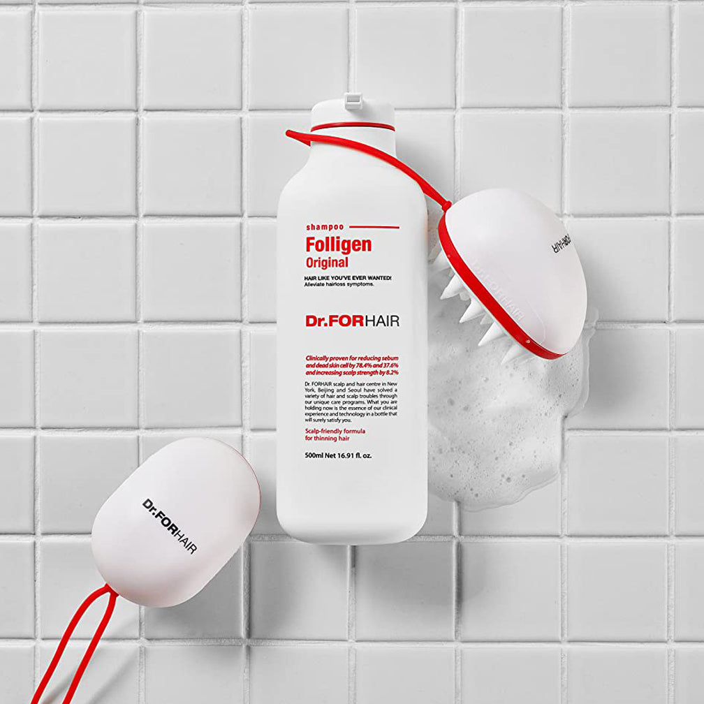 dr.forhair scalp cleansing brush