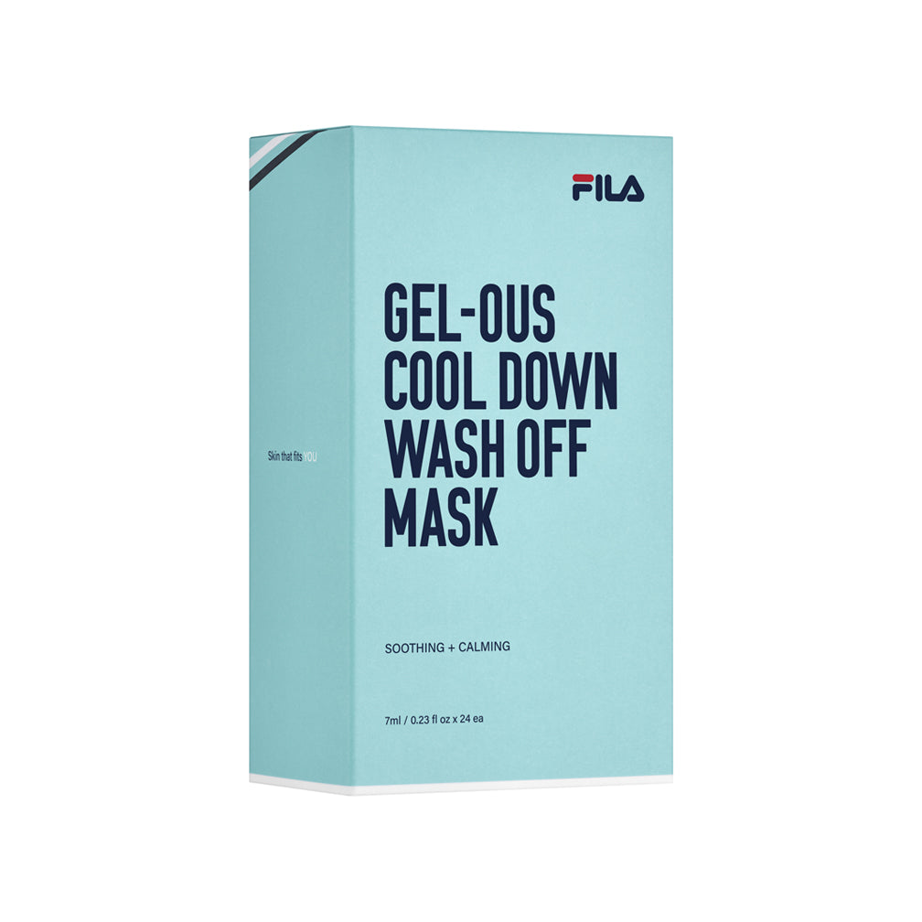 fila cool down wash off mask