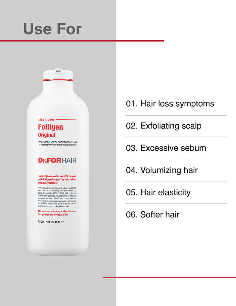Dr.FORHAIR Folligen Original Shampoo 750mL 4