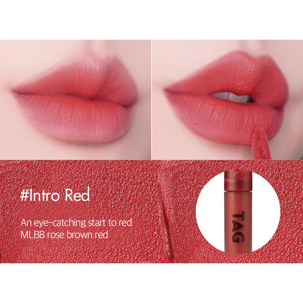 TCFS TAG Lazy Red Matte Lip brown red