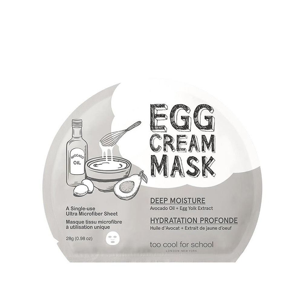 TCFS Egg Cream Mask Set Deep Moisture  1
