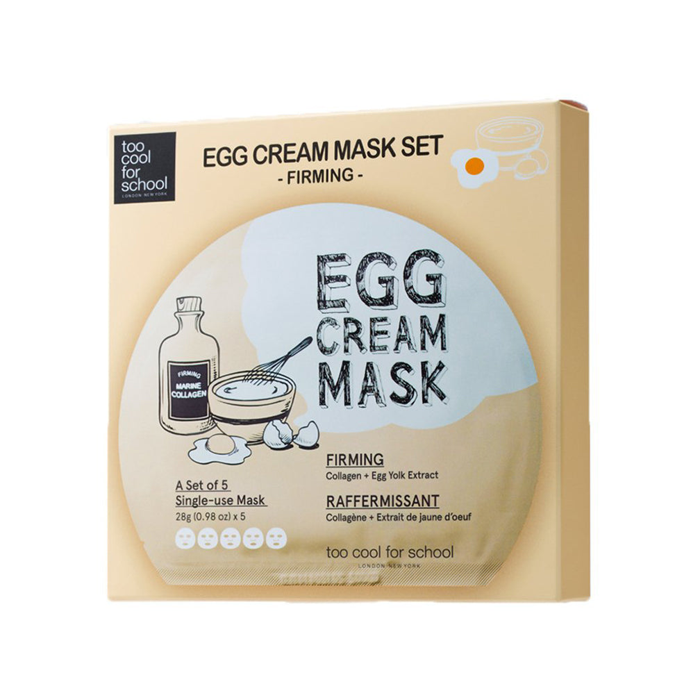 TCFS Egg Cream Mask Set Firming