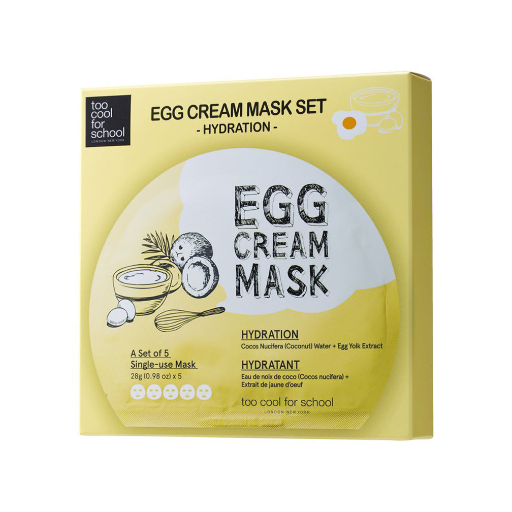 TCFS Egg Cream Mask Set Hydration
